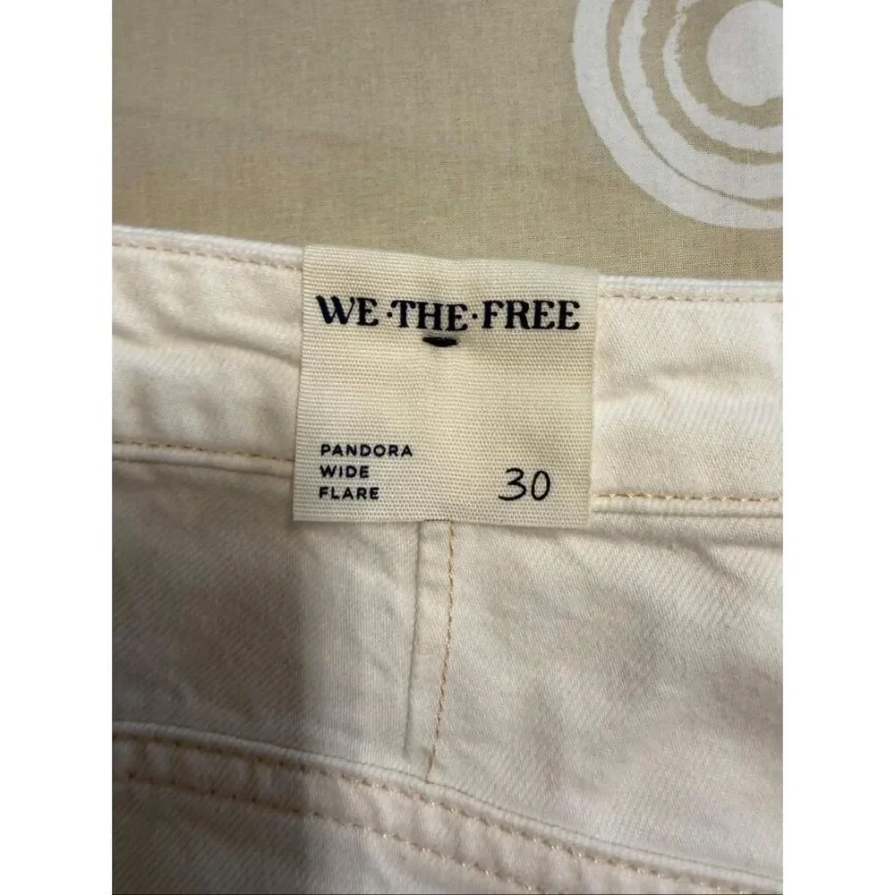 New Free People We The Free Pandora Wide-Leg Jeans Size 30